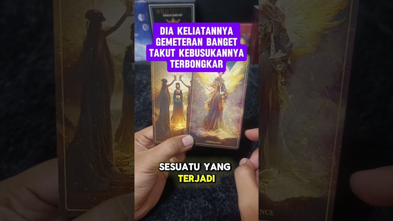 No momento, você está visualizando DIA KELIATANNYA GEMETERAN BANGET TAKUT KEBUSUKANNYA TERBONGKAR #tarot #tarotreading