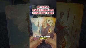 Leia mais sobre o artigo DIA TERNYATA MEMPERJUANGKAN KAMU DENGAN SEKUAT TENAGA #tarot #tarotreading