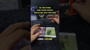 Leia mais sobre o artigo DIA YANG PERNAH KAMU TOLONG TERNYATA MEMILIKI NIAT JAHAT SAMA KAMU #tarot #tarotreading