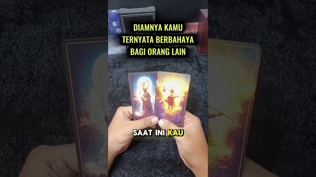 No momento, você está visualizando DIAMNYA KAMU TERNYATA BERBAHAYA BAGI ORANG LAIN #tarot #tarotreading