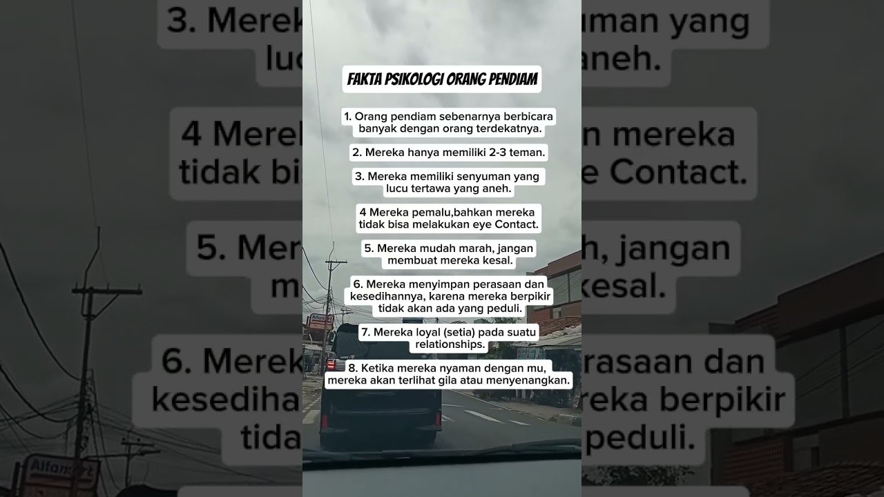 No momento, você está visualizando fakta psikolog orang pendiam #shots #hiburansegar #info #tarot