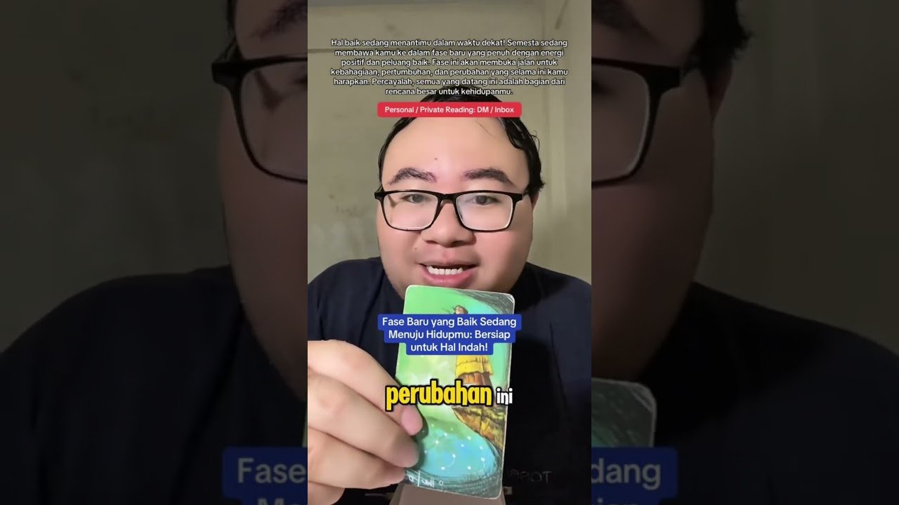 No momento, você está visualizando Fase Baru yang Baik Sedang Menuju Hidupmu: Bersiap untuk Hal Indah! #Tarot