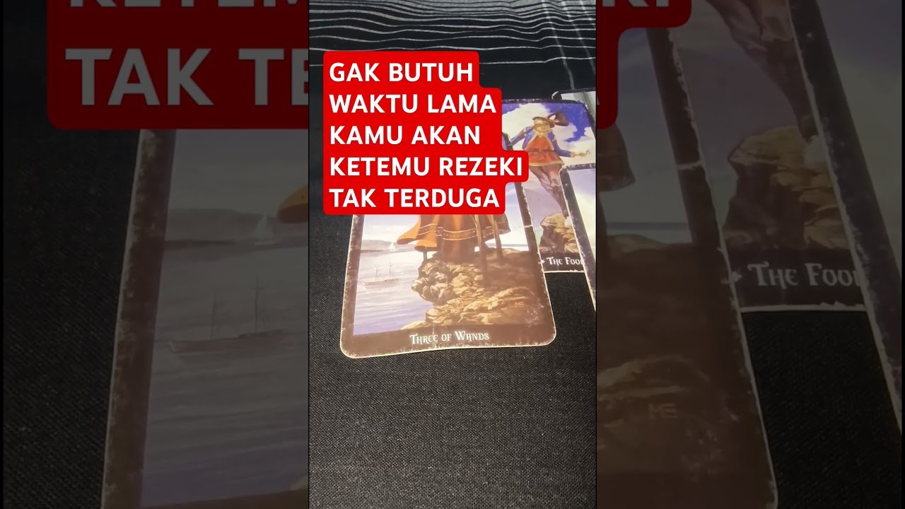 No momento, você está visualizando GAK BUTUH WAKTU LAMA KAMU AKAN KETEMU REZEKI TAK TERDUGA #tarot #tarotreading