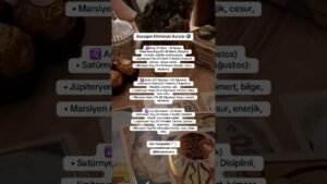 Leia mais sobre o artigo Gezegen Etkileriyle Koç / Aslan / Yay Burçları 🔭#tarot #burçlar #keşfet