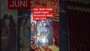 Leia mais sobre o artigo HAL BAIK YANG AKAN KAMU RASAKAN AWAL JUNI 2025 #tarot #tarotreading