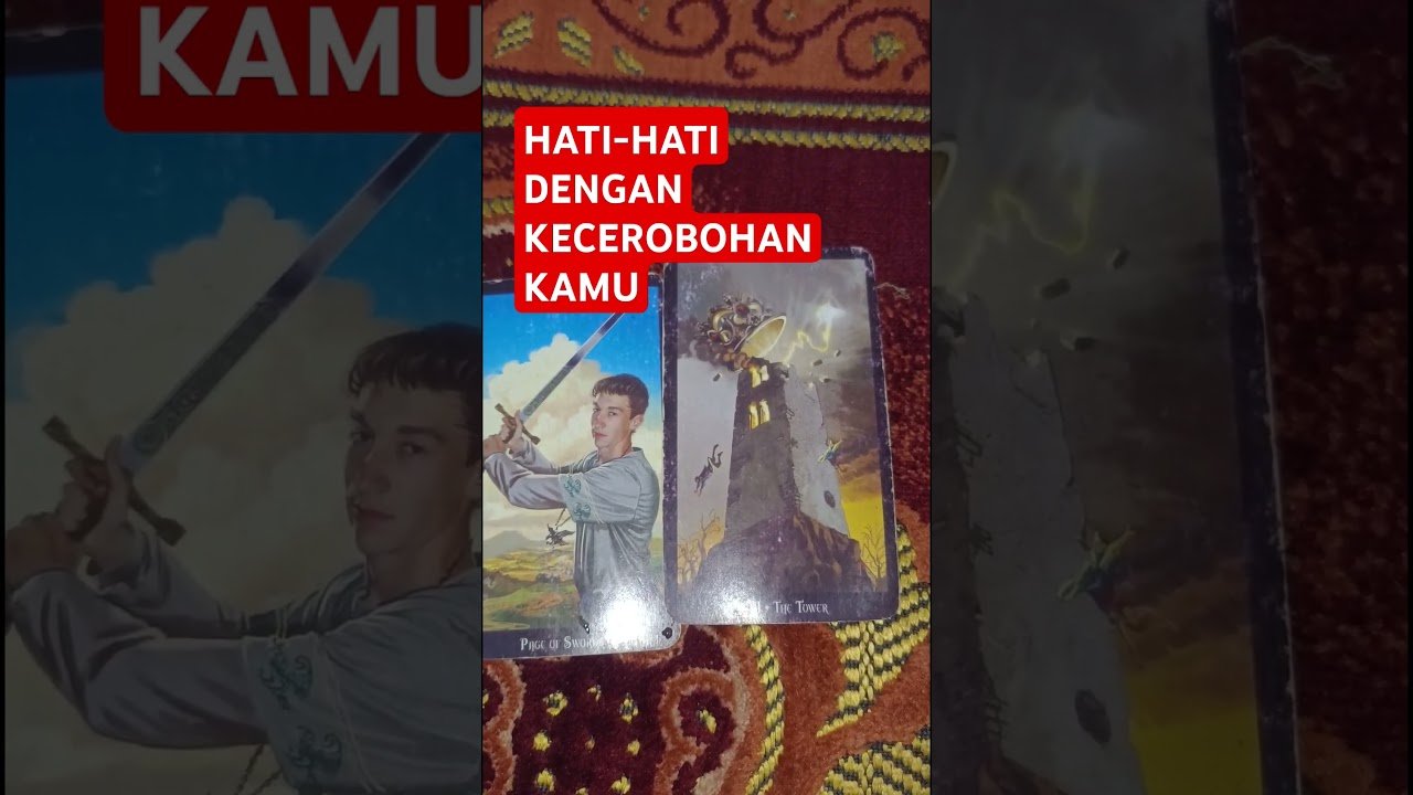No momento, você está visualizando HATI-HATI DENGAN KECEROBOHAN KAMU #tarot #tarotreading