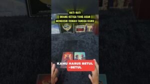 Leia mais sobre o artigo HATI-HATI ORANG KETIGA YANG AKAN MENGUSIK RUMAH TANGGA KAMU #tarot #generalreading