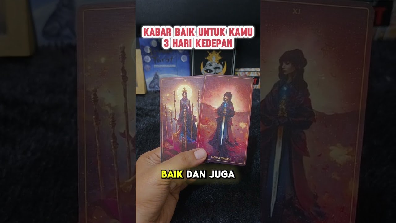No momento, você está visualizando KABAR BAIK UNTUK KAMU 3 HARI KEDEPAN #tarot #tarotreading