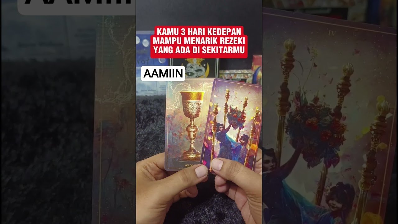 No momento, você está visualizando KAMU 3 HARI KEDEPAN MAMPU MENARIK REZEKI YANG ADA DI SEKITARMU #tarot #tarotreading