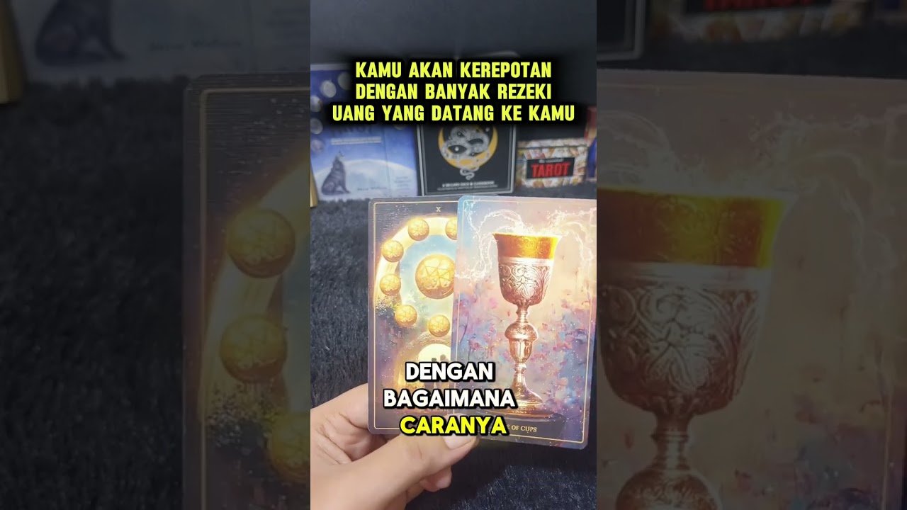 No momento, você está visualizando KAMU AKAN KEREPOTAN DENGAN BANYAK REZEKI UANG YANG DATANG KE KAMU #tarot #tarotreading