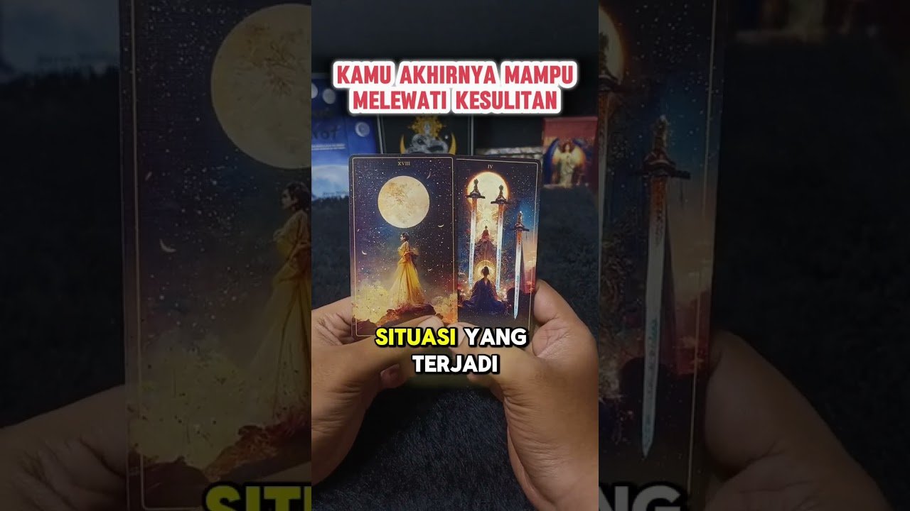 No momento, você está visualizando KAMU AKHIRNYA MAMPU MELEWATI KESULITAN #tarot #tarotreading