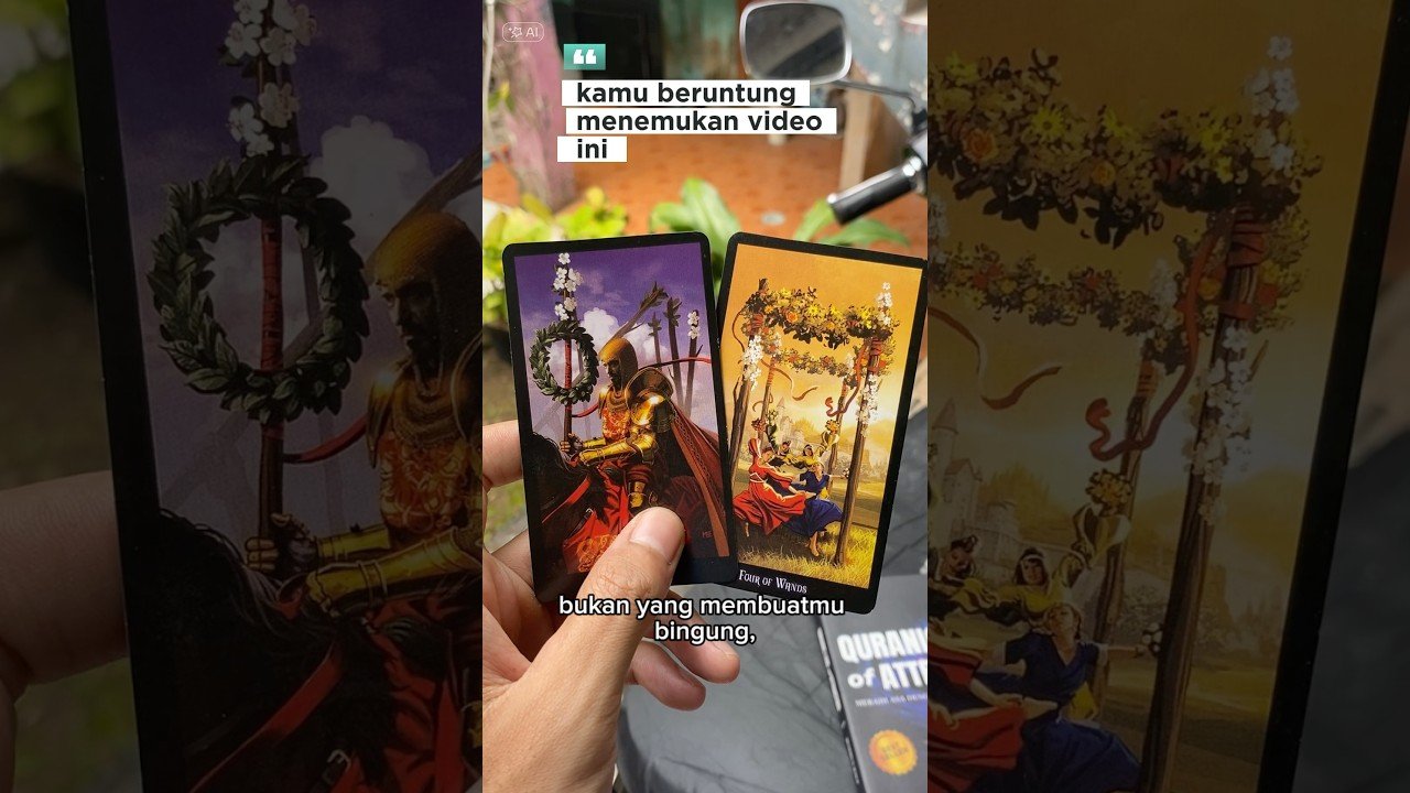 No momento, você está visualizando kamu beruntung menemukan video ini #tarotcards #belajartarot #tarotreading #tarot