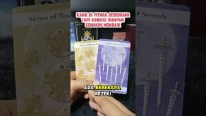 Leia mais sobre o artigo KAMU DI FITNAH SESEORANG TAPI KONDISI HIDUPMU SEMAKIN MEMBAIK #tarot #tarotreading
