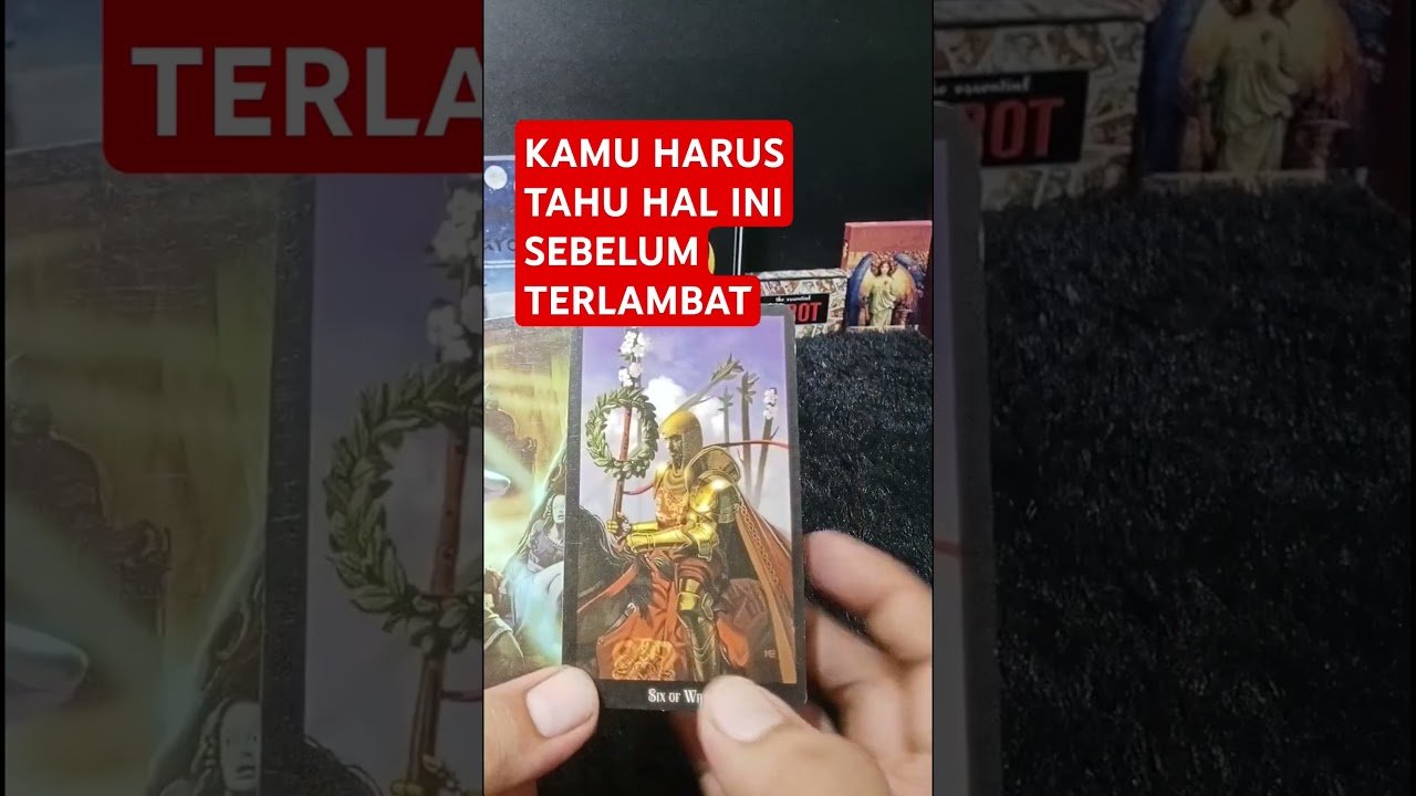 No momento, você está visualizando KAMU HARUS TAHU HAL INI SEBELUM TERLAMBAT #tarot #tarotreading