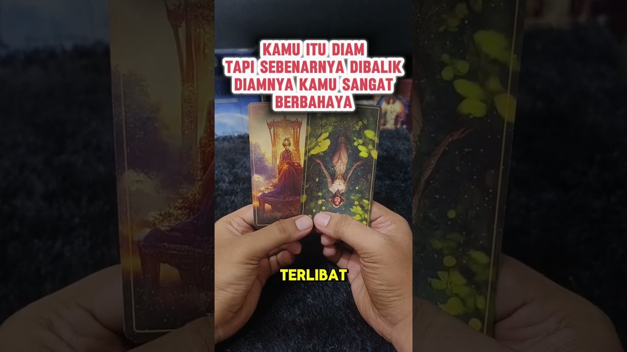 No momento, você está visualizando KAMU ITU DIAM TAPI SEBENARNYA DIBALIK DIAMNYA KAMU SANGAT BERBAHAYA #tarot #tarotreading
