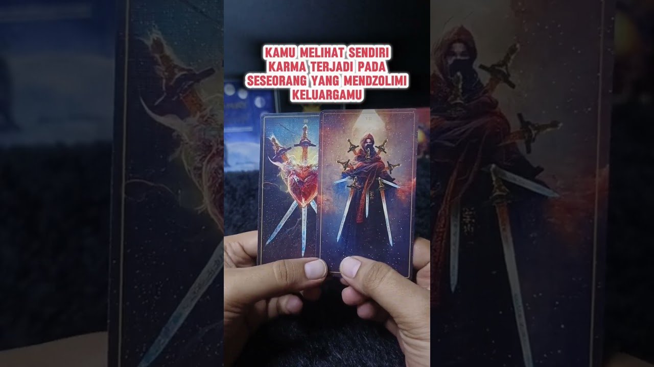 No momento, você está visualizando KAMU MELIHAT SENDIRI KARMA TERJADI PADA SESEORANG YANG MENDZOLIMI KELUARGAMU #tarot #tarotreading