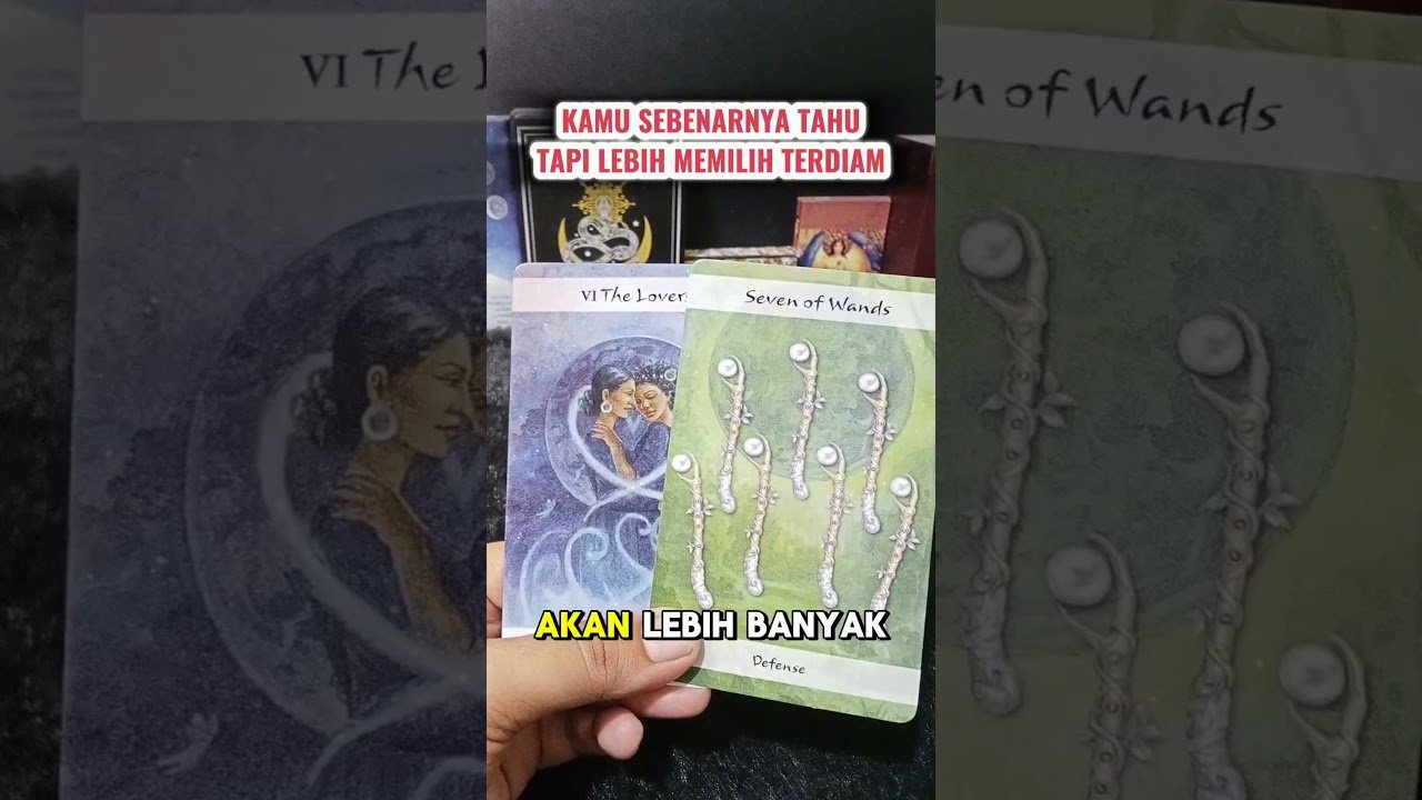 No momento, você está visualizando KAMU SEBENARNYA TAHU TAPI LEBIH MEMILIH TERDIAM DAN PURA-PURA POLOS #tarot #tarotreading