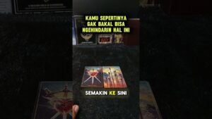 Leia mais sobre o artigo KAMU SEPERTINYA GAK BAKAL BISA NGEHINDARIN HAL INI #tarot #tarotreading
