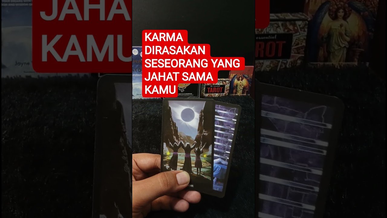 No momento, você está visualizando KARMA DIRASAKAN SESEORANG YANG JAHAT SAMA KAMU #tarot #tarotreading
