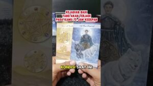 Leia mais sobre o artigo KEJADIAN BAIK YANG AKAN TERJADI PADA KAMU 72 JAM KEDEPAN #tarot #tarotreading