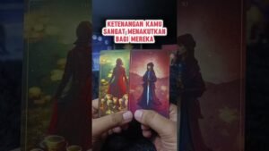Leia mais sobre o artigo KETENANGAN KAMU SANGAT MENAKUTKAN BAGI MEREKA #tarot #tarotreading