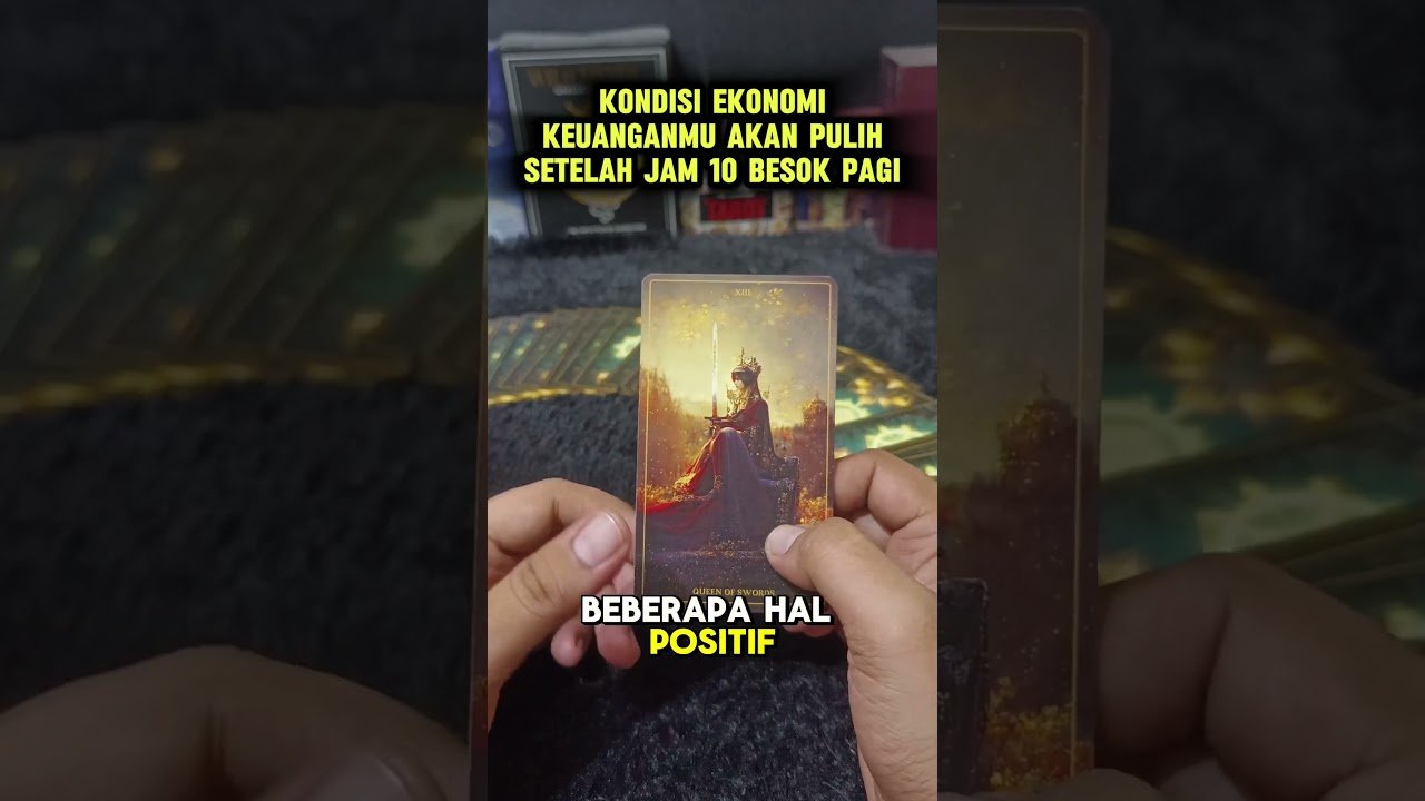 No momento, você está visualizando KONDISI EKONOMI KEUANGANMU AKAN PULIH SETELAH JAM 10 BESOK PAGI #tarot #tarotreading