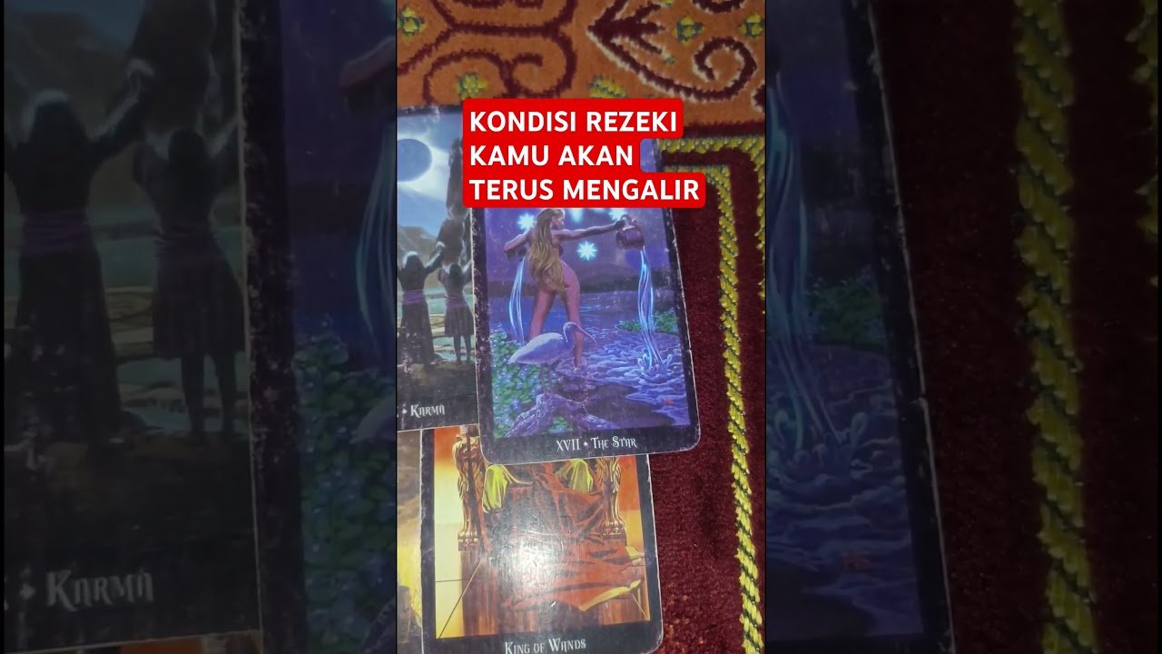 No momento, você está visualizando KONDISI REZEKI KAMU AKAN TERUS MENGALIR #tarot #tarotreading