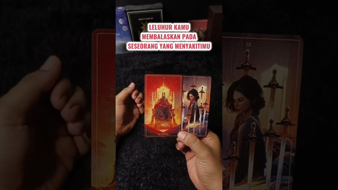 No momento, você está visualizando LELUHUR KAMU MEMBALASKAN PADA SESEORANG YANG MENYAKITIMU #tarot #tarotreading
