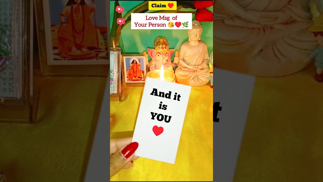 No momento, você está visualizando Love Msg of Ur Person♥️🌿💏 #tarot #tarotreading #love #soulmate #twinflame #dmtodf @Tarot.Speaks