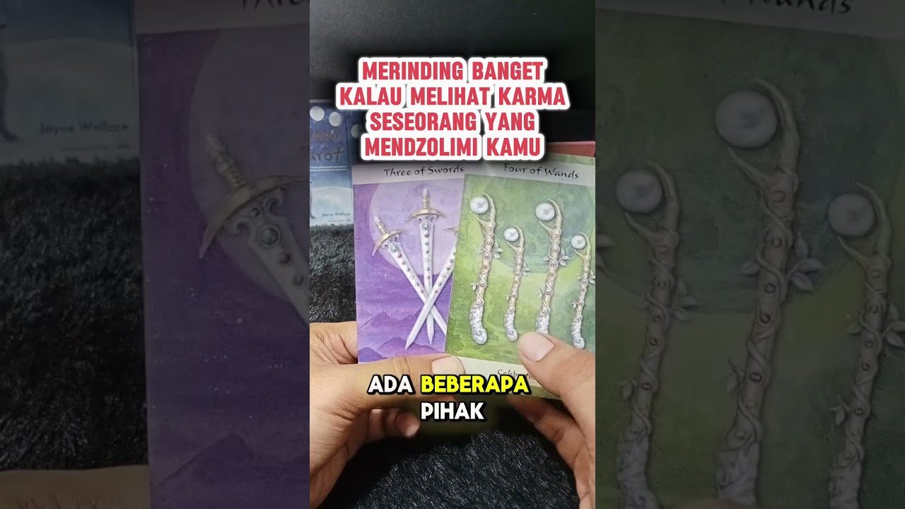 No momento, você está visualizando MERINDING BANGET KALAU MELIHAT KARMA SESEORANG YANG MENDZOLIMI KAMU #tarot #tarotreading