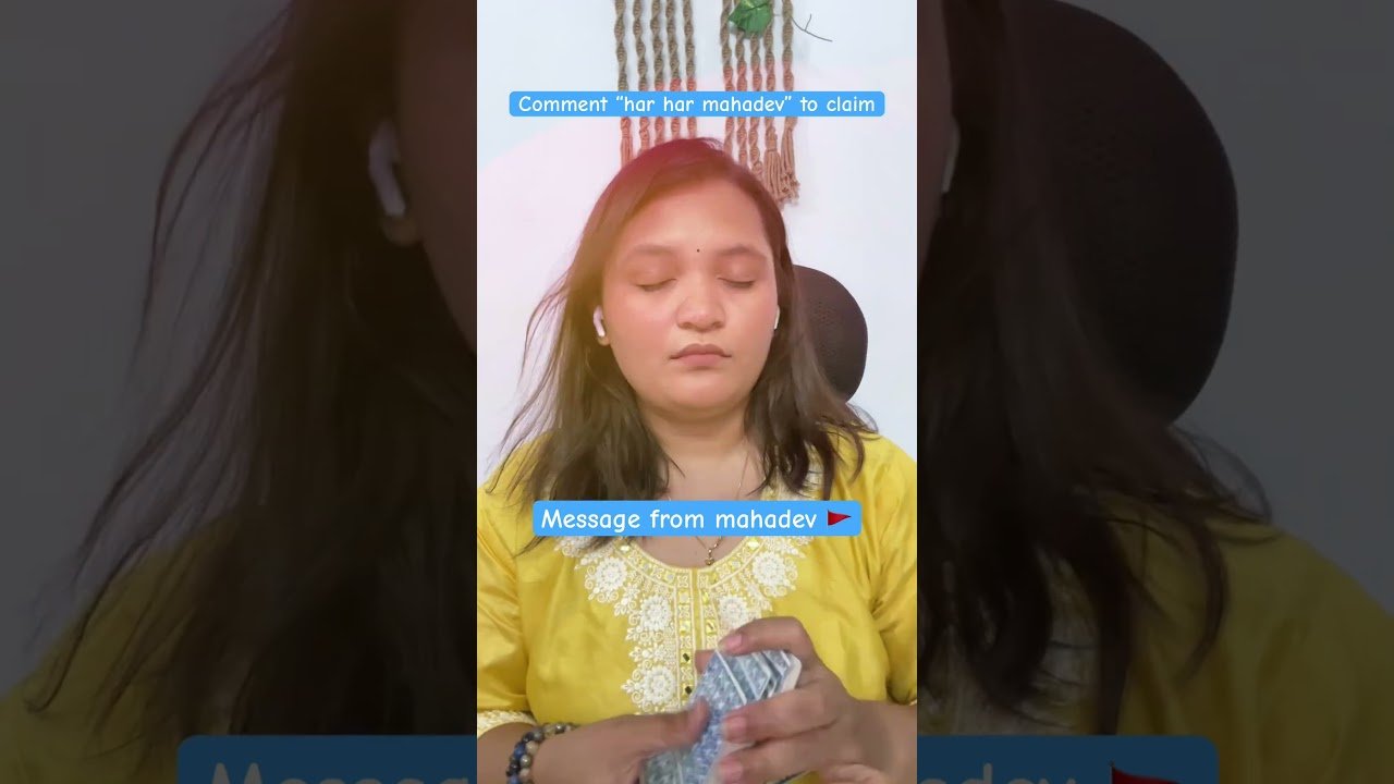 No momento, você está visualizando Message from Mahadev| Tarot reading in hindi | #mahadev #tarotreading #tarot #tarotmessage #shorts