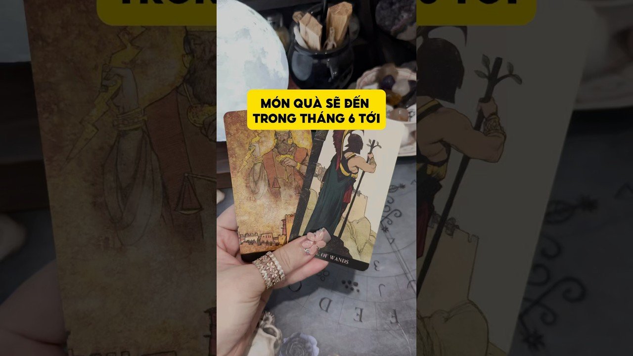 No momento, você está visualizando Món quà sẽ đến trong tháng 6 tới #tarot #duongtarot #tarotreels #tarotvietnam #tarotonline #tinhyeu