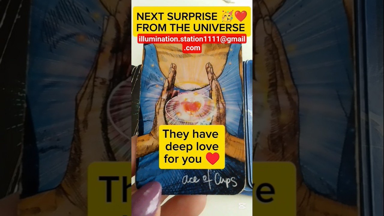 No momento, você está visualizando NEXT SURPRISE FROM UNIVERSE 🥳#love #tarot #soulmate #futurespouse #twinflame #romance #shorts