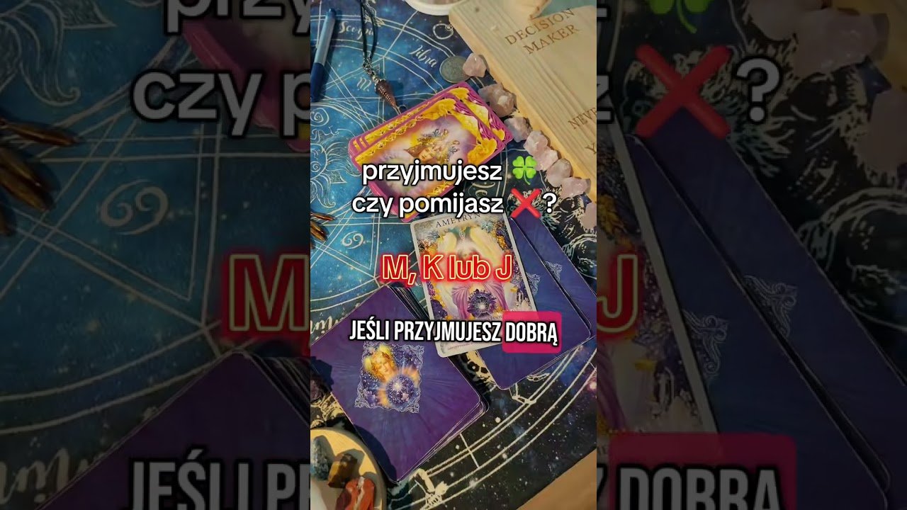 No momento, você está visualizando NIE POMIJAJ😱❗#wróżka #wróżba #wróżby #tarot #czytanietarota #kartytarota #miłość #rytuał