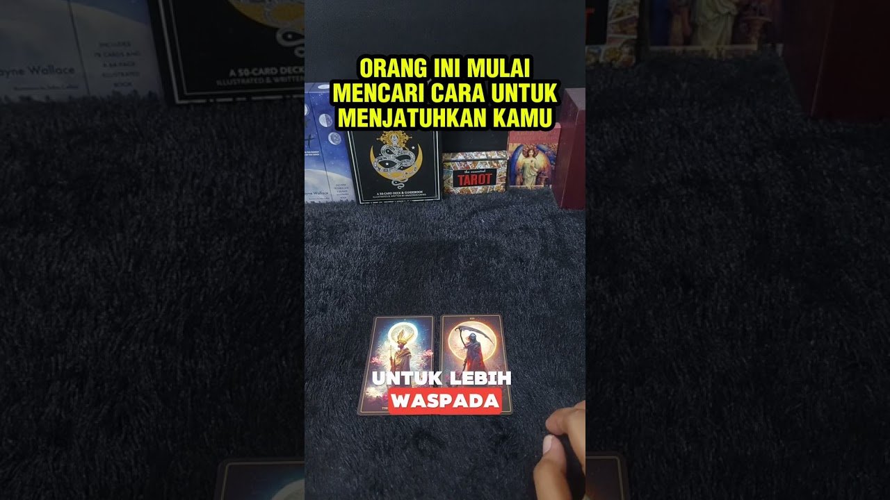 No momento, você está visualizando ORANG INI MULAI MENCARI CARA UNTUK MENJATUHKAN KAMU #tarot #tarotreading