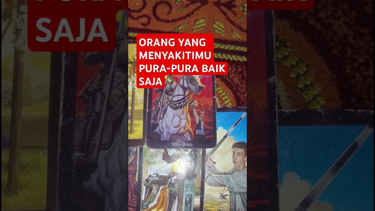 No momento, você está visualizando ORANG YANG MENYAKITIMU PURA-PURA BAIK SAJA #tarot #tarotreading