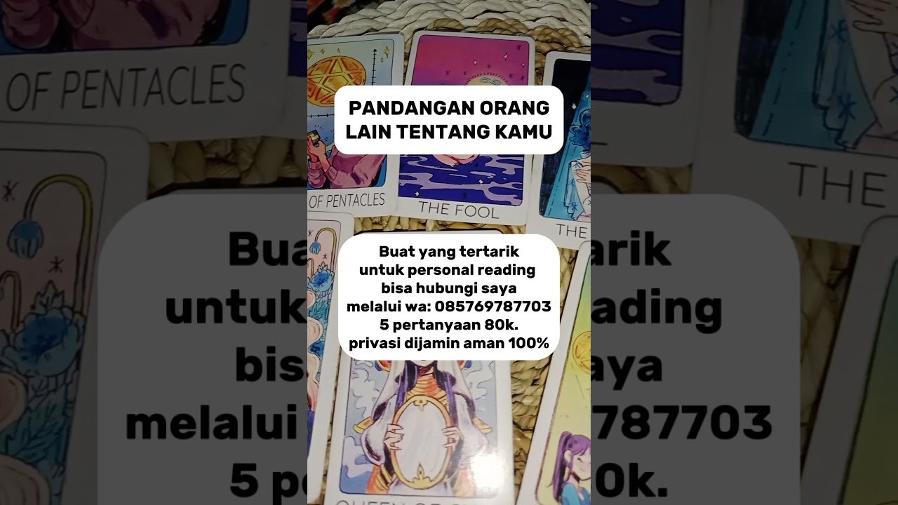 No momento, você está visualizando Pandangan orang lain tentang kamu #tarot