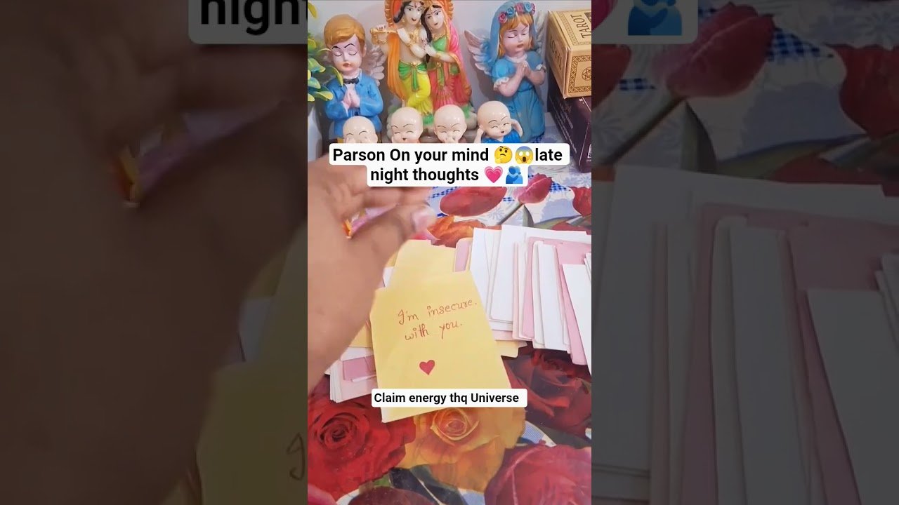 No momento, você está visualizando Parson On your mind 🤔😱 MESSAGE for u ♥️#tarot #tarotcardreading
