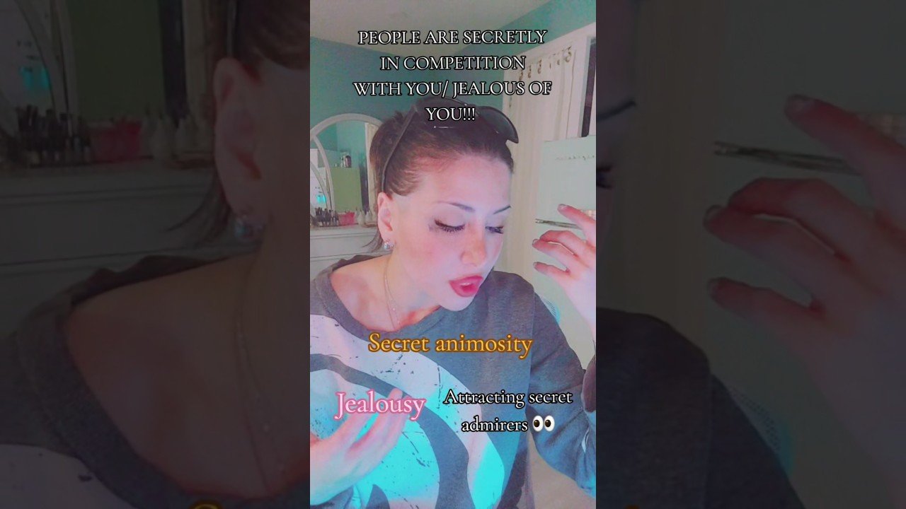 No momento, você está visualizando PEOPLE ARE SECRETLY IN COMPETITION WITH YOU 🤫 #jealousy #Tarot #shorts