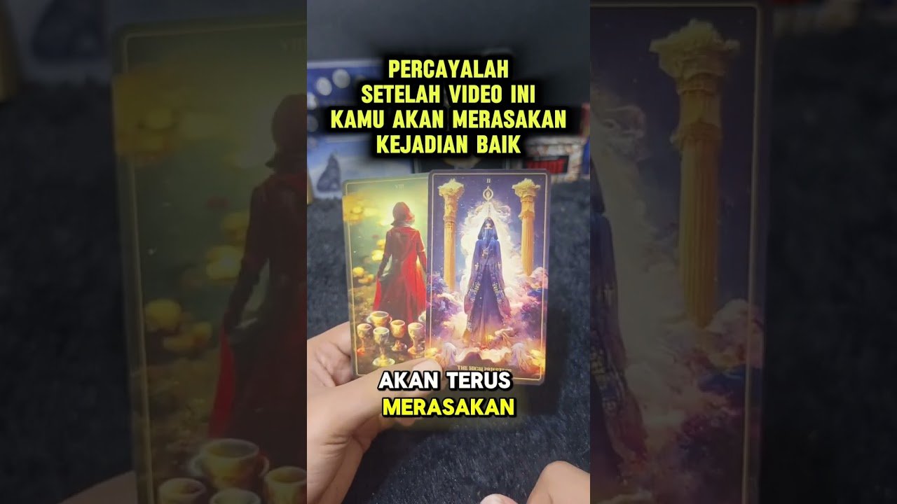 No momento, você está visualizando PERCAYALAH SETELAH VIDEO INI KAMU AKAN MERASAKAN KEJADIAN BAIK #tarot #tarotreading