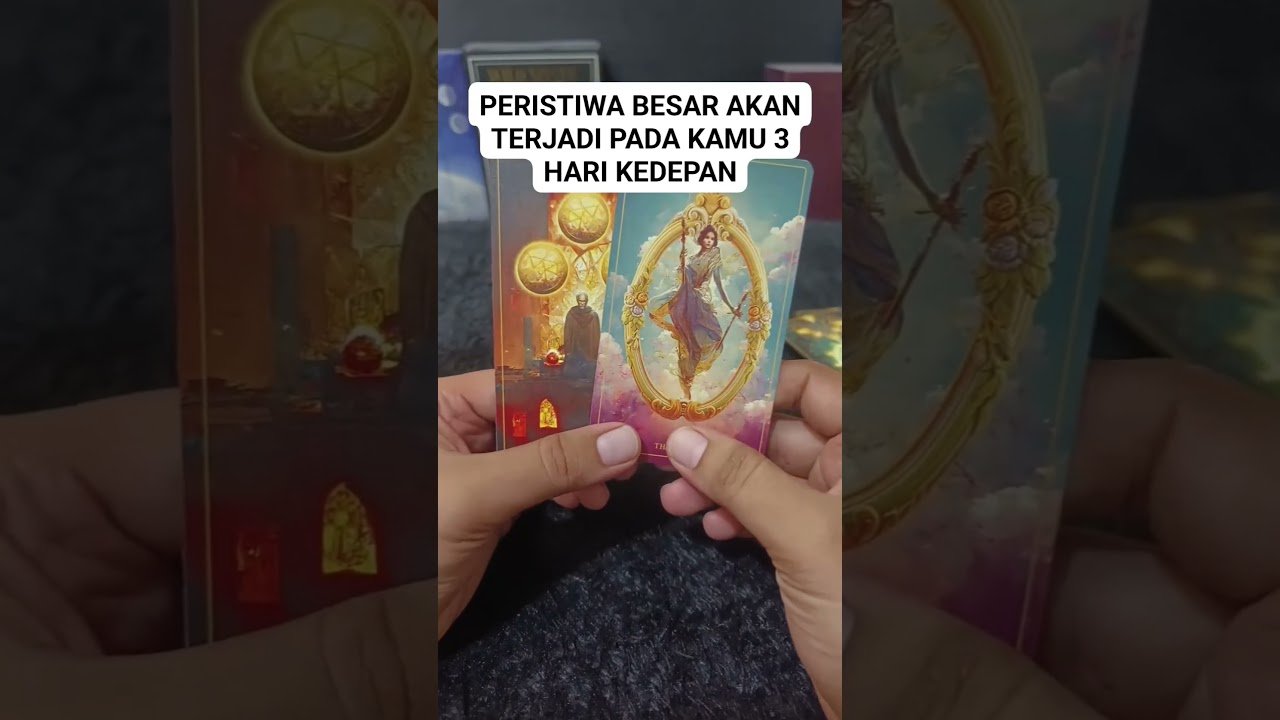 No momento, você está visualizando PERISTIWA BESAR TERJADI PADA KAMU 3 HARI KEDEPAN #tarot #tarotreading