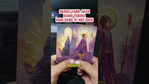 Leia mais sobre o artigo REZEKI YANG AKAN KAMU TERIMA DI HARI RABU 21 MEI 2025 #tarot #tarotreading