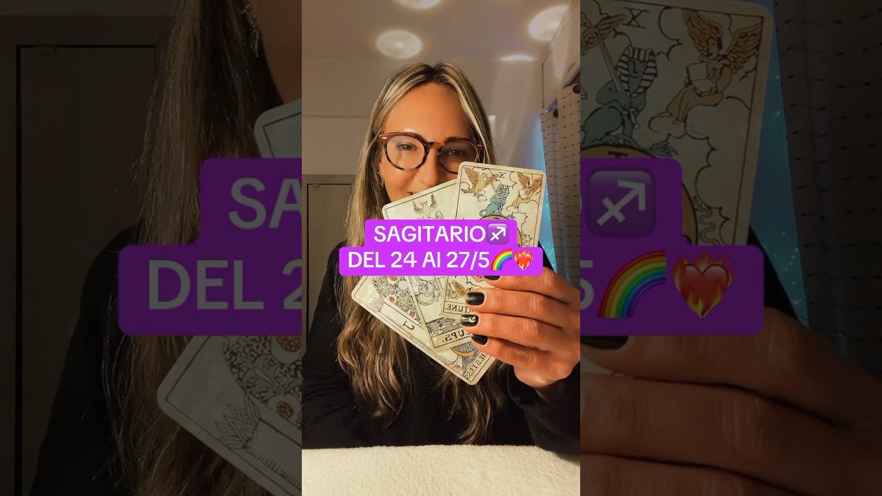 No momento, você está visualizando #sagitario ❤️MENSAJE DEL 24 al 27/5 #hoy #amor #youtubetarot#tarot