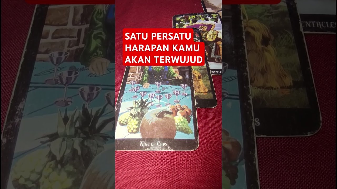 No momento, você está visualizando SATU PERSATU HARAPAN KAMU AKAN TERWUJUD #tarot #belajartarot #tarotreading