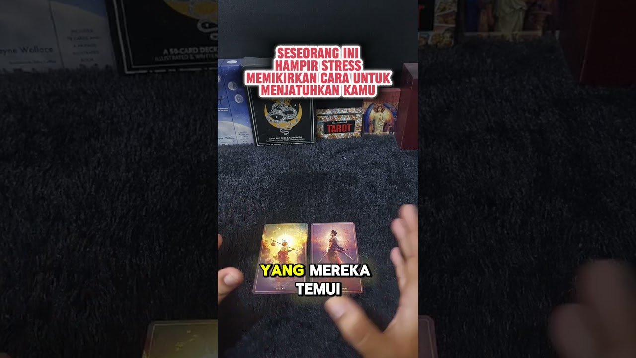 No momento, você está visualizando SESEORANG INI HAMPIR STRESS MEMIKIRKAN CARA UNTUK MENJATUHKAN KAMU #tarot #generalreading