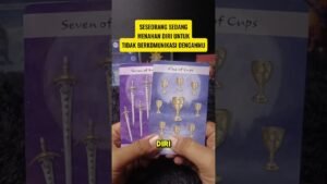 Leia mais sobre o artigo SESEORANG SEDANG MENAHAN DIRI UNTUK TIDAK BERKOMUNIKASI DENGAN KAMU #tarot #tarotreading