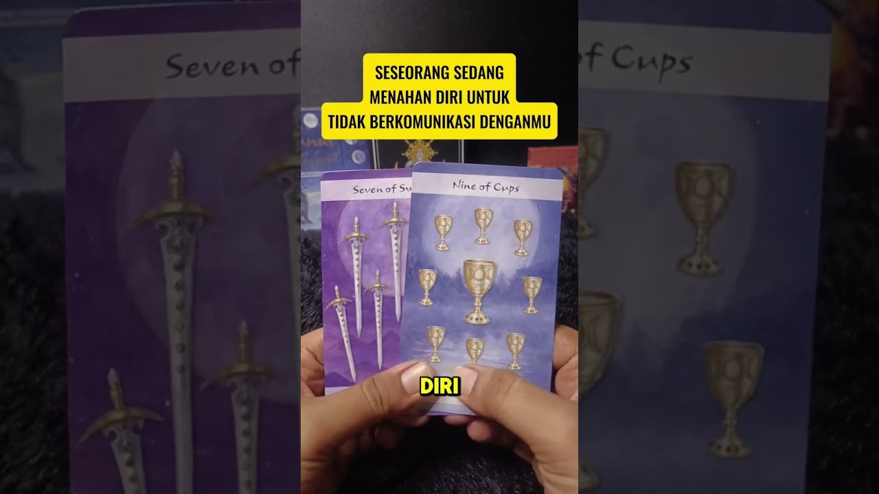 No momento, você está visualizando SESEORANG SEDANG MENAHAN DIRI UNTUK TIDAK BERKOMUNIKASI DENGAN KAMU #tarot #tarotreading