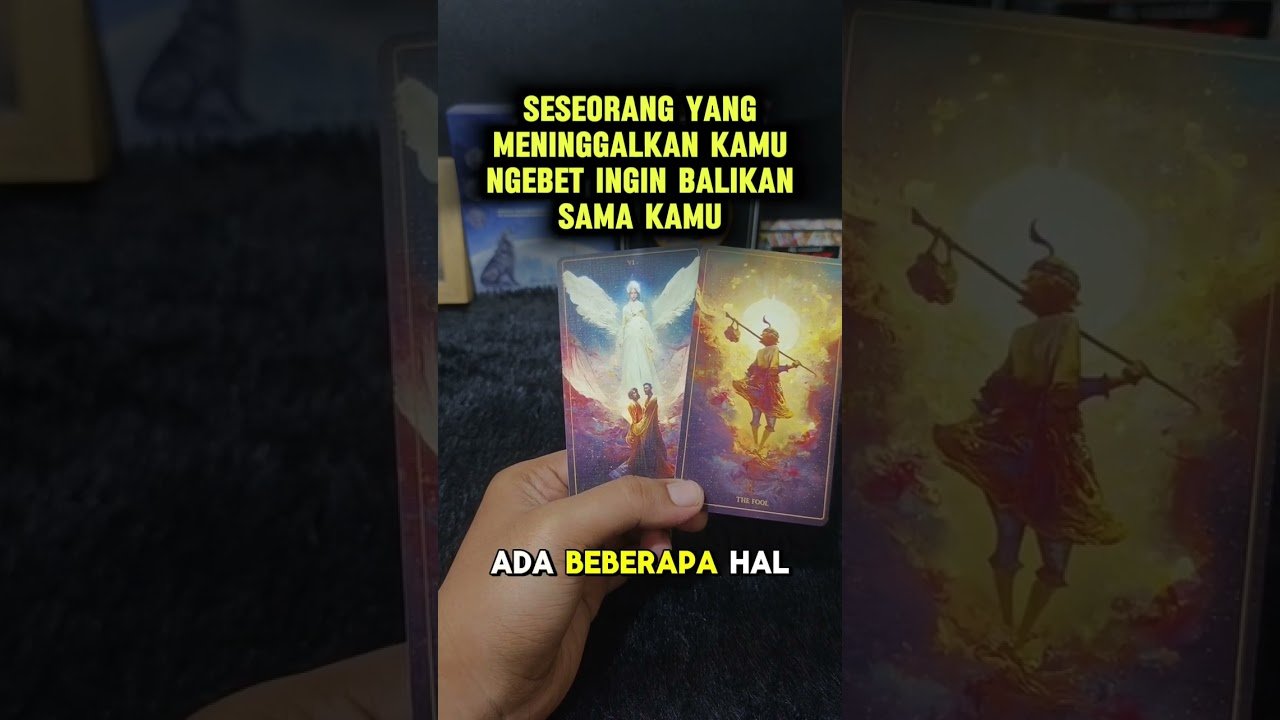 No momento, você está visualizando SESEORANG YANG MENINGGALKAN KAMU NGEBET INGIN BALIKAN SAMA KAMU #tarot #tarotreading