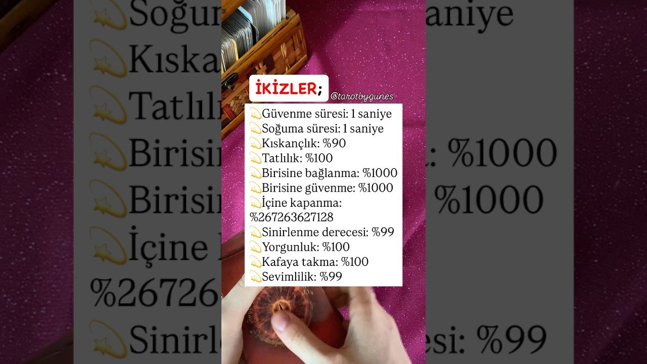 No momento, você está visualizando Sevgili İkizler Burcu♊️ #burçlar #burçyorumu #burçyorumları #burç #ikizlerburcu #tarot