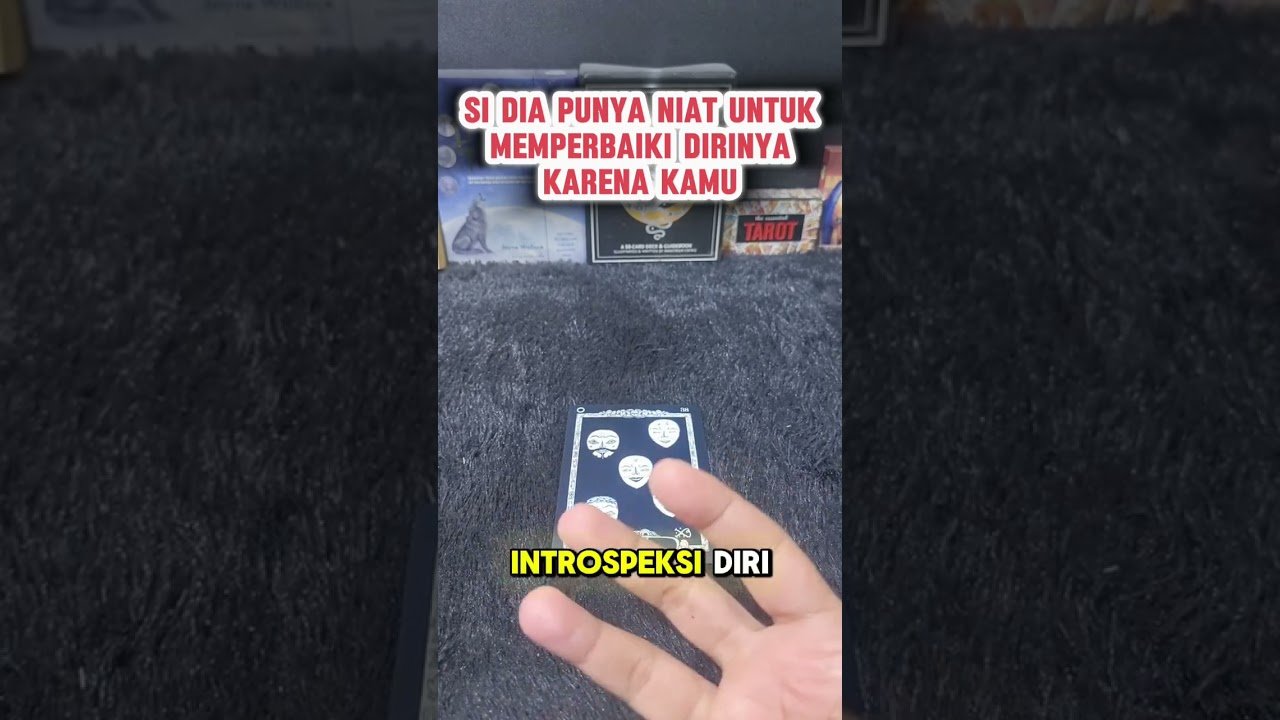 No momento, você está visualizando SI DIA PUNYA NIAT UNTUK MEMPERBAIKI DIRINYA KARENA KAMU #tarot #tarotreading